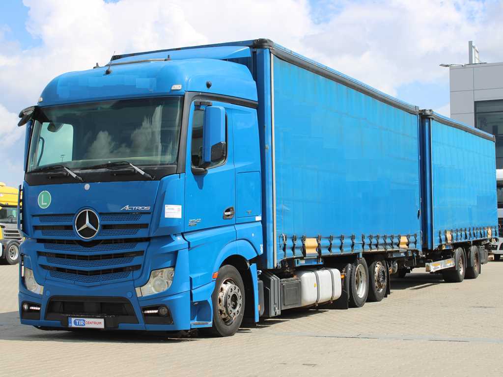 Mercedes-Benz ACTROS 2542, 62, EURO 6, ZVEDACÍ NÁPRAVA + KRONE (2007)