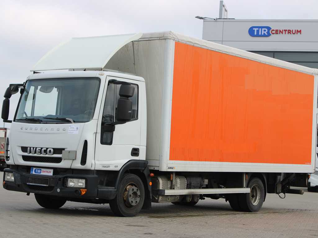 Iveco EUROCARGO 75 E 21, HYDRAULICKÉ ČELO, EURO 6