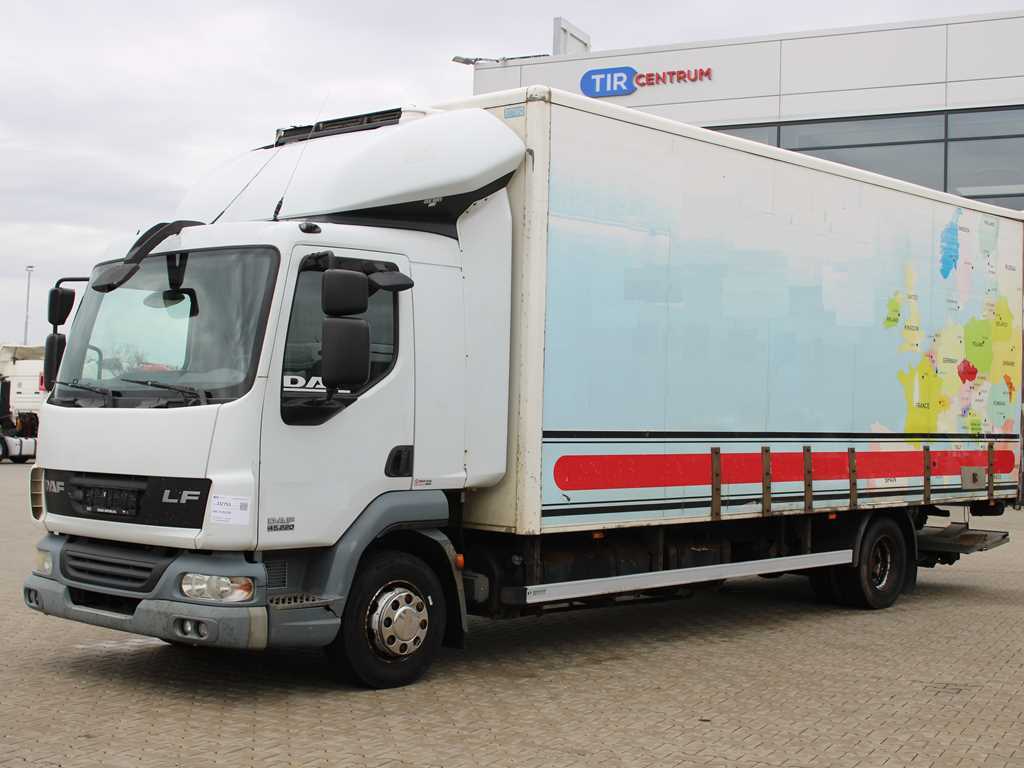 DAF FA LF 45.220 G 12, CARRIER XARIOS 600, HYDRAULICKÉ ČELO