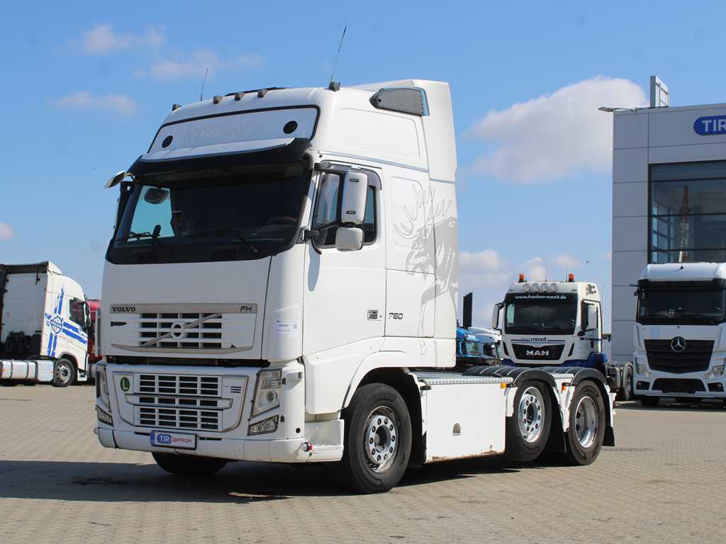 Volvo FH 16 750, EURO 5, KOŽENÉ SEDAČKY, 6x2, RETARDER