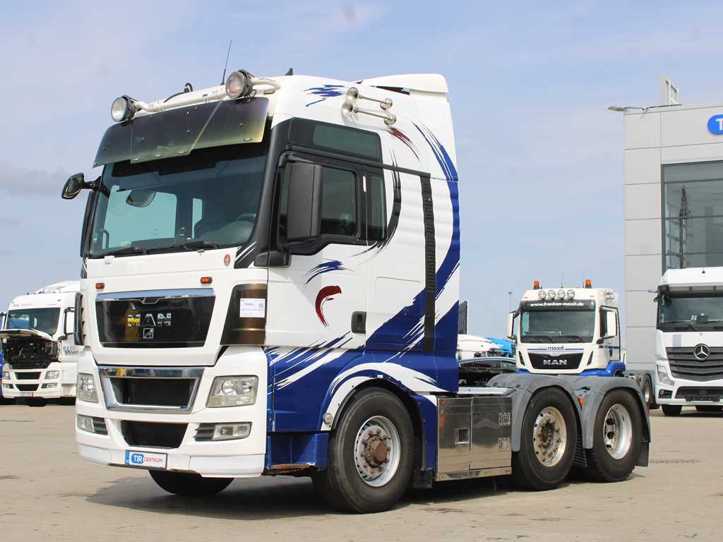 MAN TGX 26.540 64 BLS, EURO 5, NATÁČECÍ NÁPRAVA, HYDRODRIVE