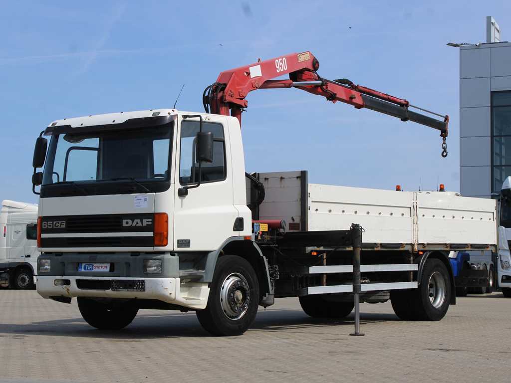 DAF CF 240, HYDRAULICKÁ RUKA HMF 953 K 2