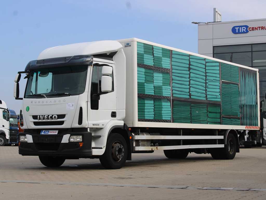 Iveco EUROCARGO 160 E 28, EURO 6, HYDRAULICKÉ ČELO, DVOUKOMOROVÝ, PNEU 80%