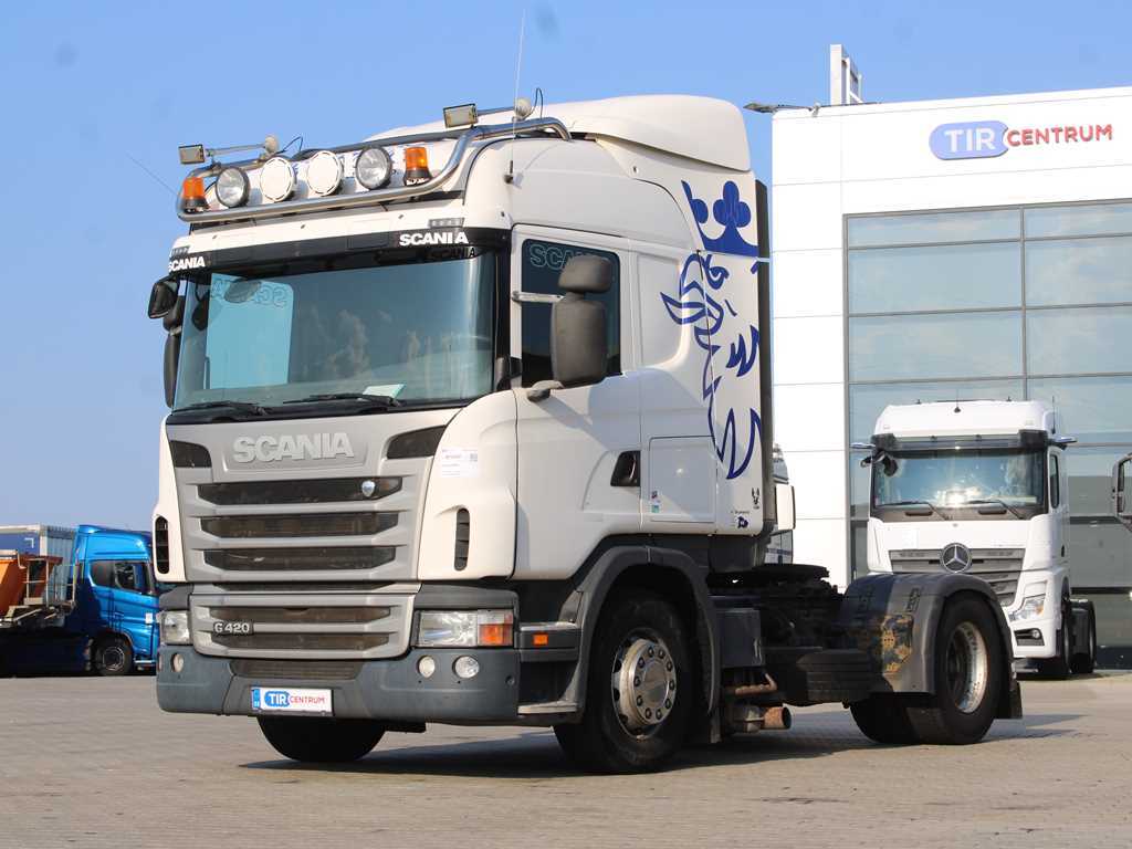 Scania G 420, EURO 5, RETARDER, MAJÁKY