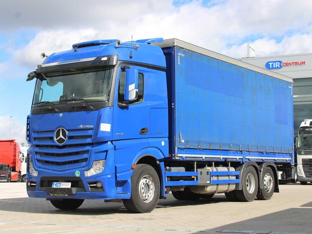 Mercedes-Benz Actros 2542, EURO 6, 62, NEZÁVISLÁ KLIMATIZACE, NAVIGACE