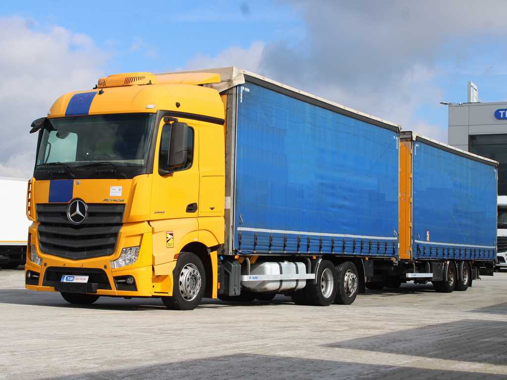 Mercedes-Benz Actros 2542, 5 EEV, NEZÁVISLÁ KLIMATIZACE + PANAV TV 018 M (2014)