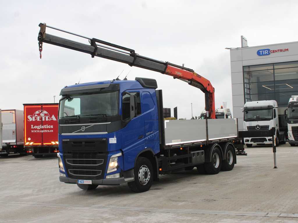 Volvo FH 500, EURO 6, 64, VEB+, PNEU 80%, PALFINGER PK 23500