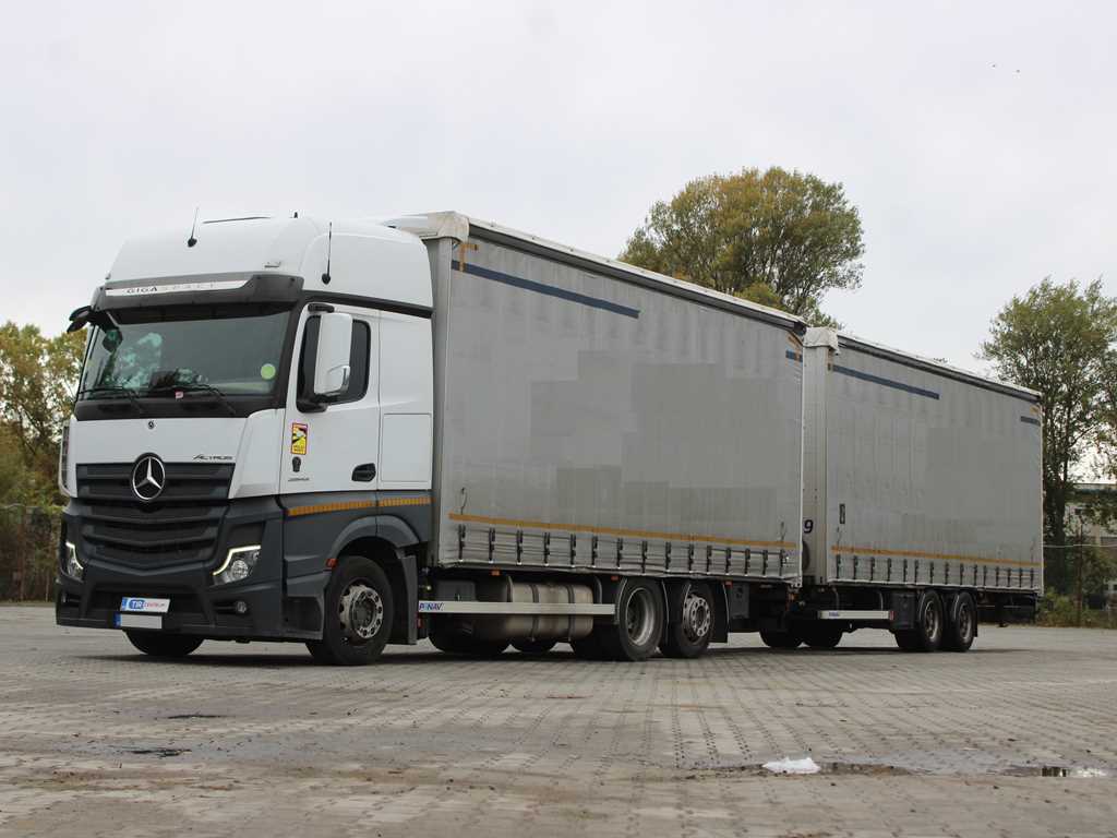 Mercedes-Benz Actros 2542, 62, NAVIGACE + PANAV TVK 18 M