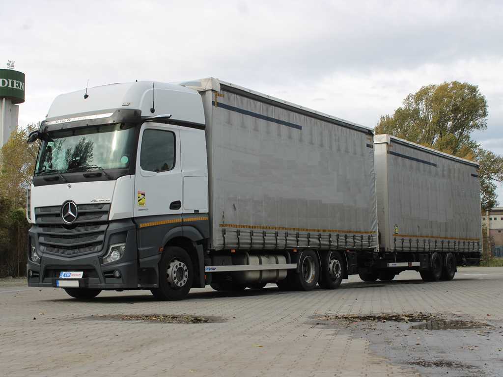 Mercedes-Benz Actros 2542, 62, NAVIGACE + PANAV TVK 18 M