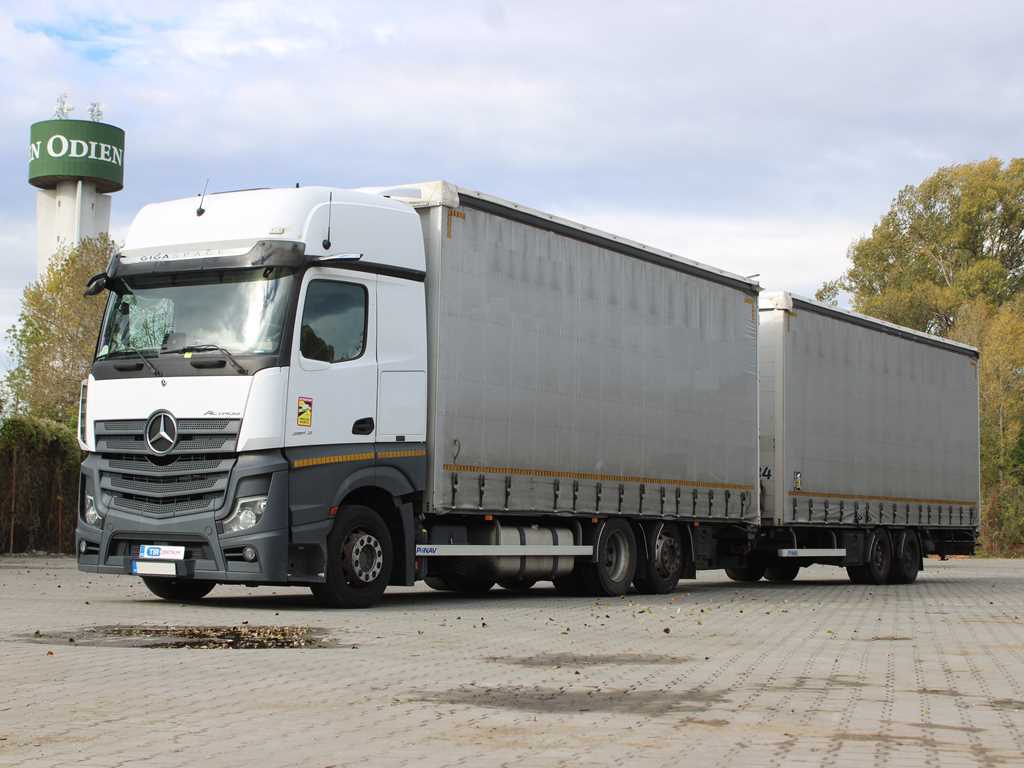 Mercedes-Benz Actros 2542, 62, NAVIGACE + PANAV TVK 18 M