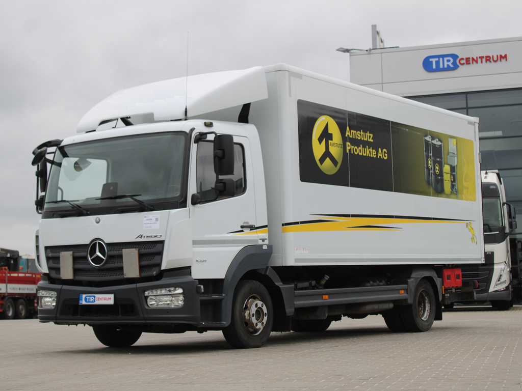 Mercedes-Benz ATEGO 1021, EURO 6, HYDRAULICKÉ ČELO