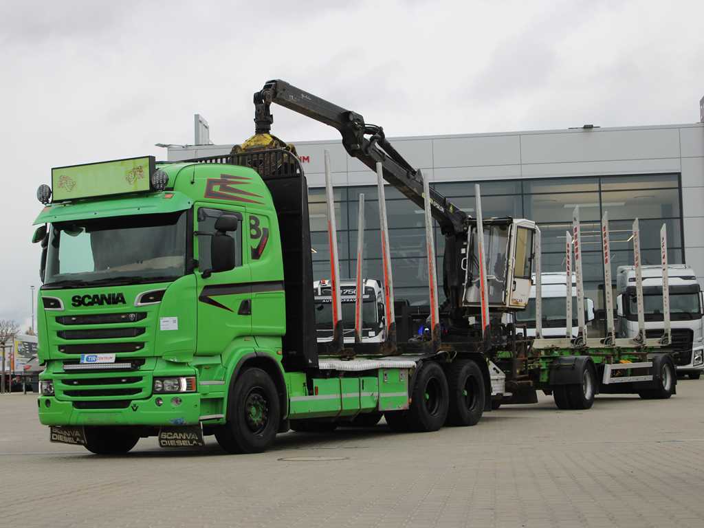 Scania R 520, EURO 6, 64, SERVISNÍ KNÍŽKA, PALFINGER EPSILON M 110 L 80