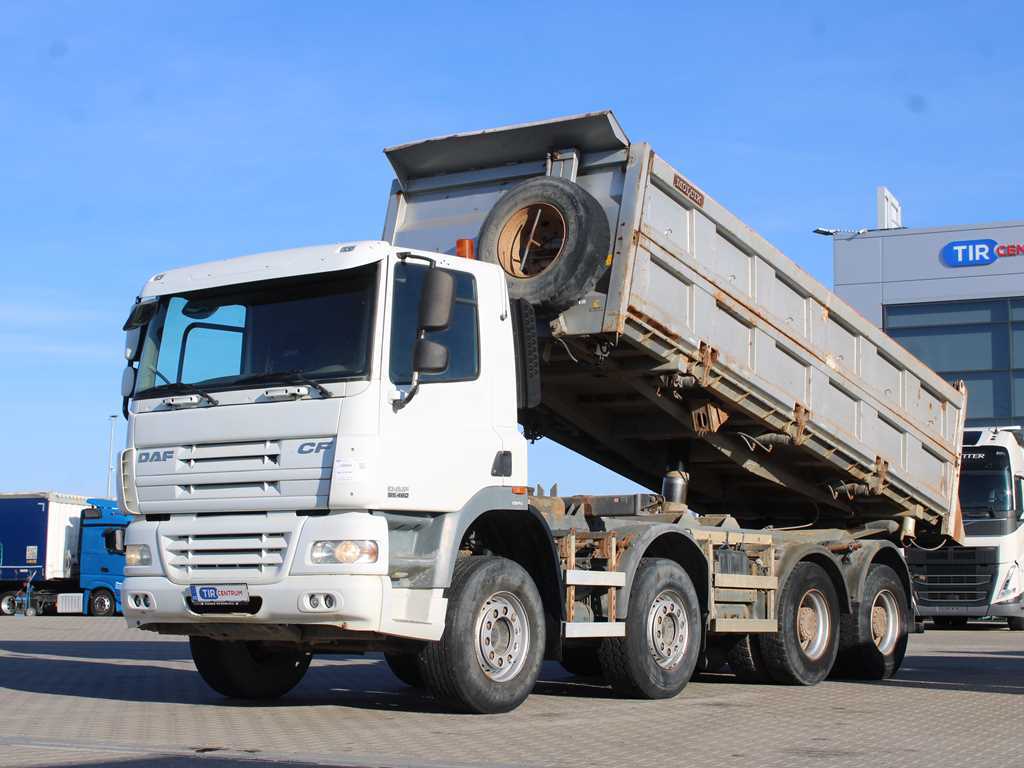 DAF CF 85.460, EURO 4, 84, TŘÍSTRANNÝ, 17 m³