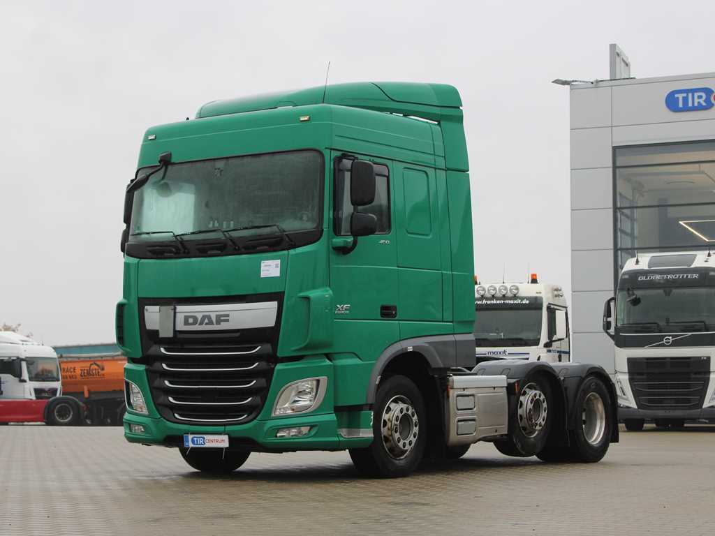 DAF XF 460, EURO 6, 62, ZVEDACÍ NÁPRAVA, HYDRAULIKA