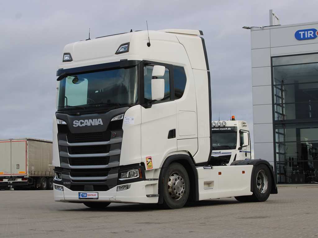 Scania S 500, EURO 6, RETARDER, VZDUCHOVÉ PÉROVÁNÍ