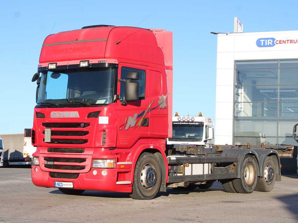 Scania R 420 LB, EURO 5, 62, MNB, BDF, RETARDER, ZVEDACÍ NÁPRAVA