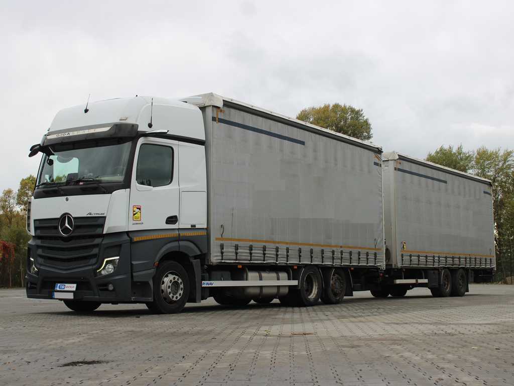 Mercedes-Benz Actros 2542, 62, NAVIGACE + PANAV TVK 18 M