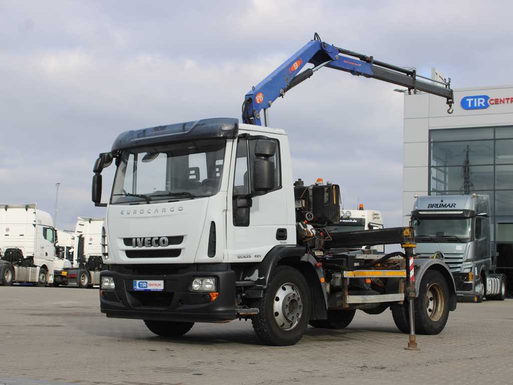 Iveco EUROCARGO ML 140 E 25, EURO 5, HYDRAULICKÁ RUKA PM 9022