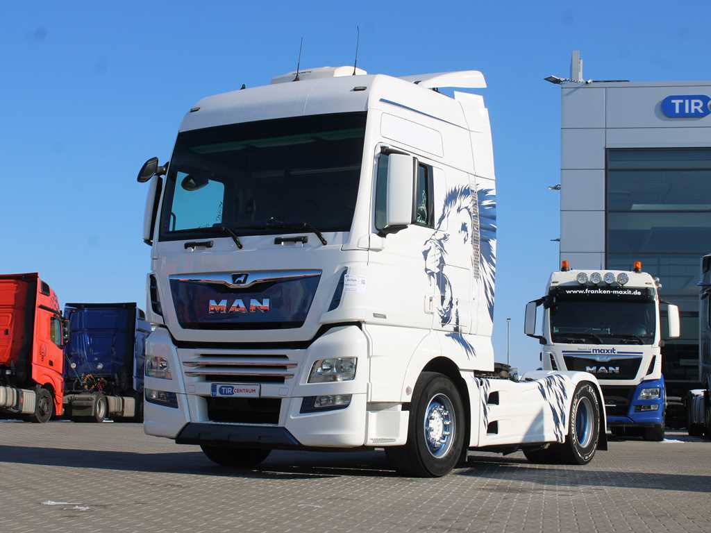 MAN TGX 470, EURO 6, NEZÁVISLÁ KLIMATIZACE, NAVIGACE