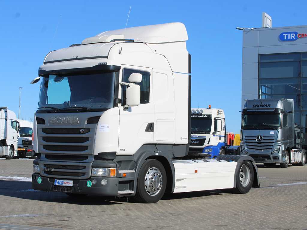 Scania R 410, EURO 6, RETARDER, NEZÁVISLÁ KLIMATIZACE, PNEU 80%