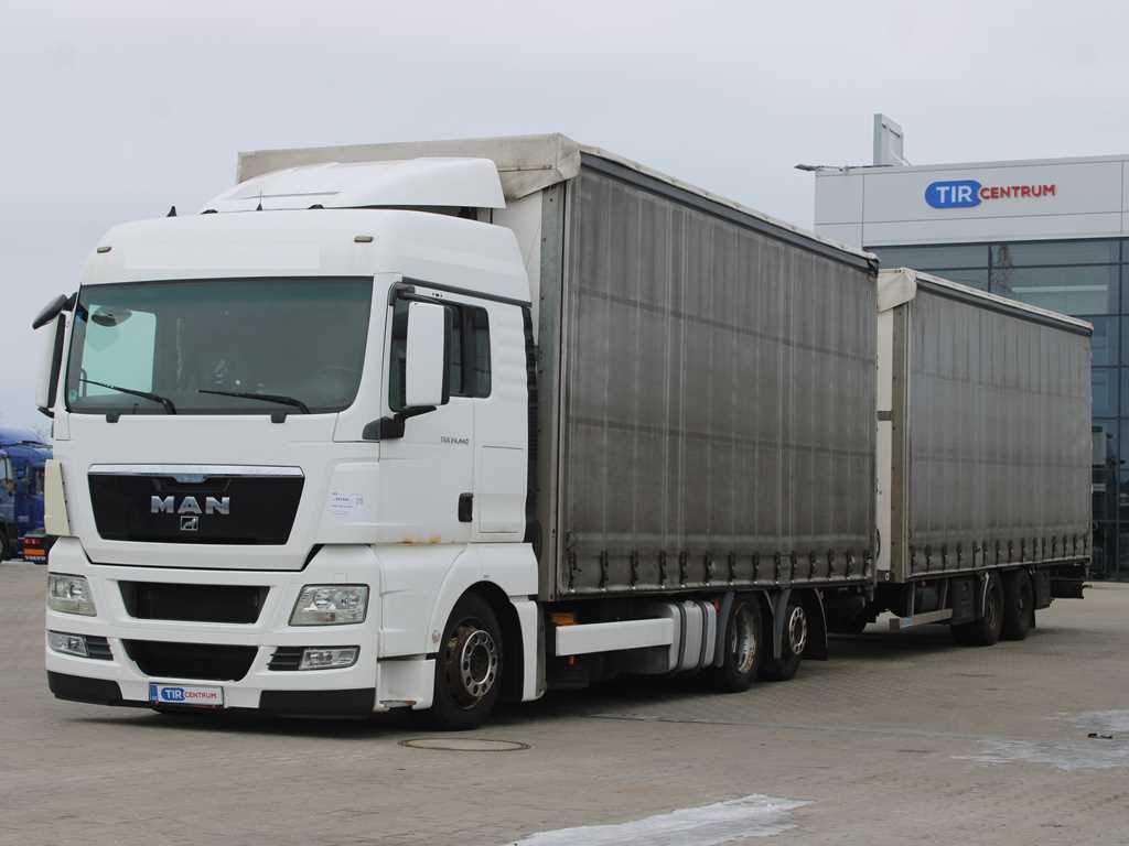 MAN TGX 24.440, 6x2, VZDUCHOVÉ PÉROVÁNÍ, EURO 5 + PANAV